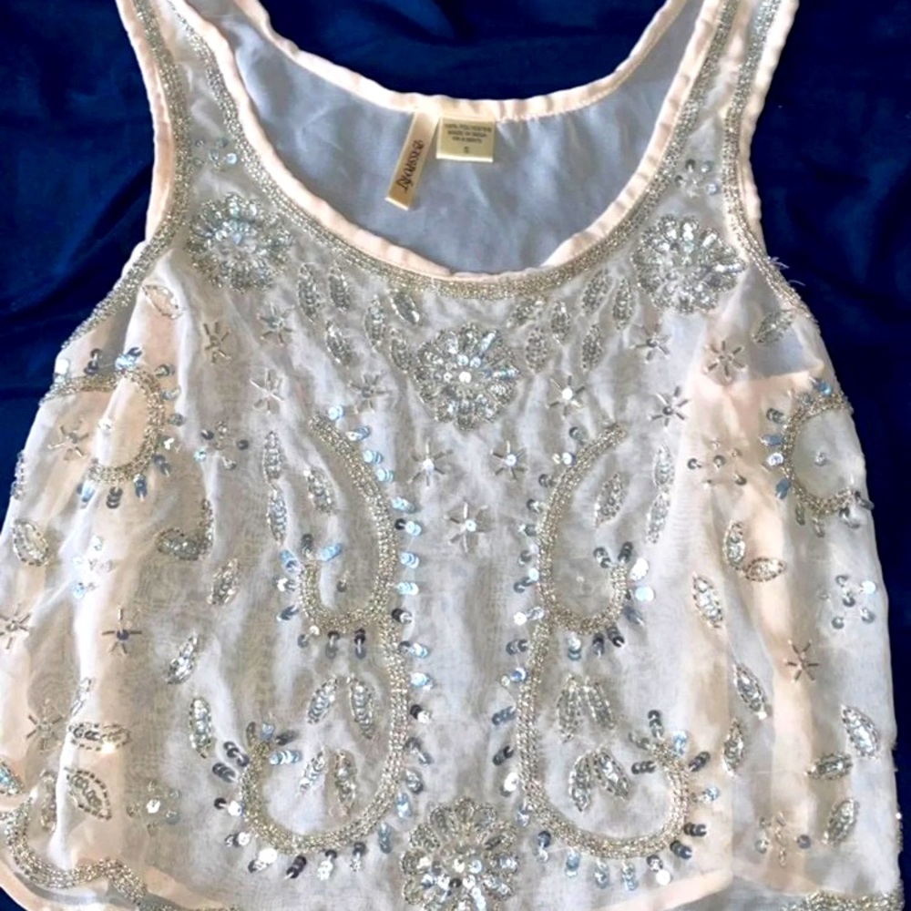 Embroidered top